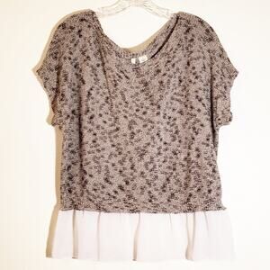 Moth | Knit brown top, size M